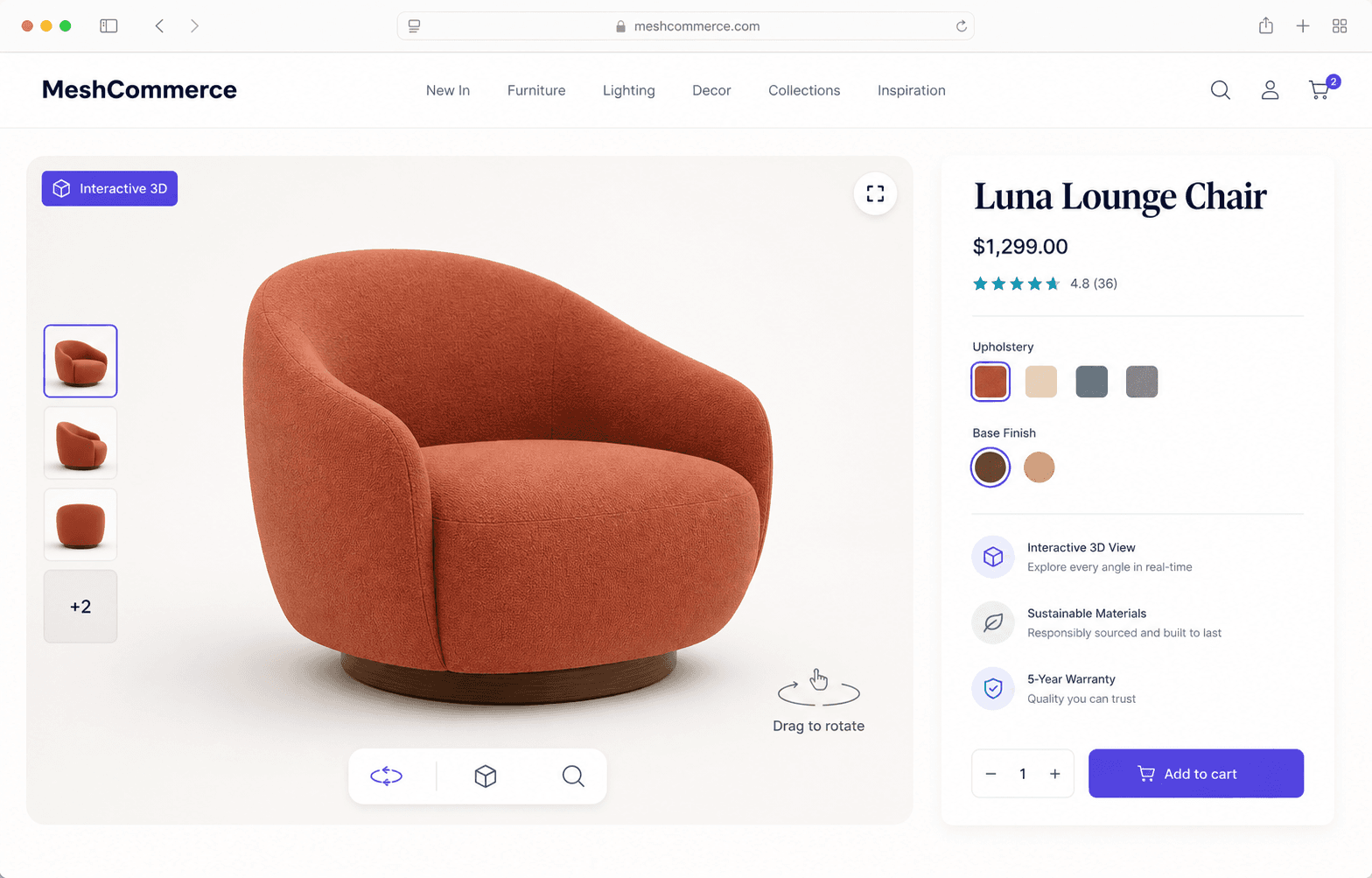 3D viewer / product screenshot